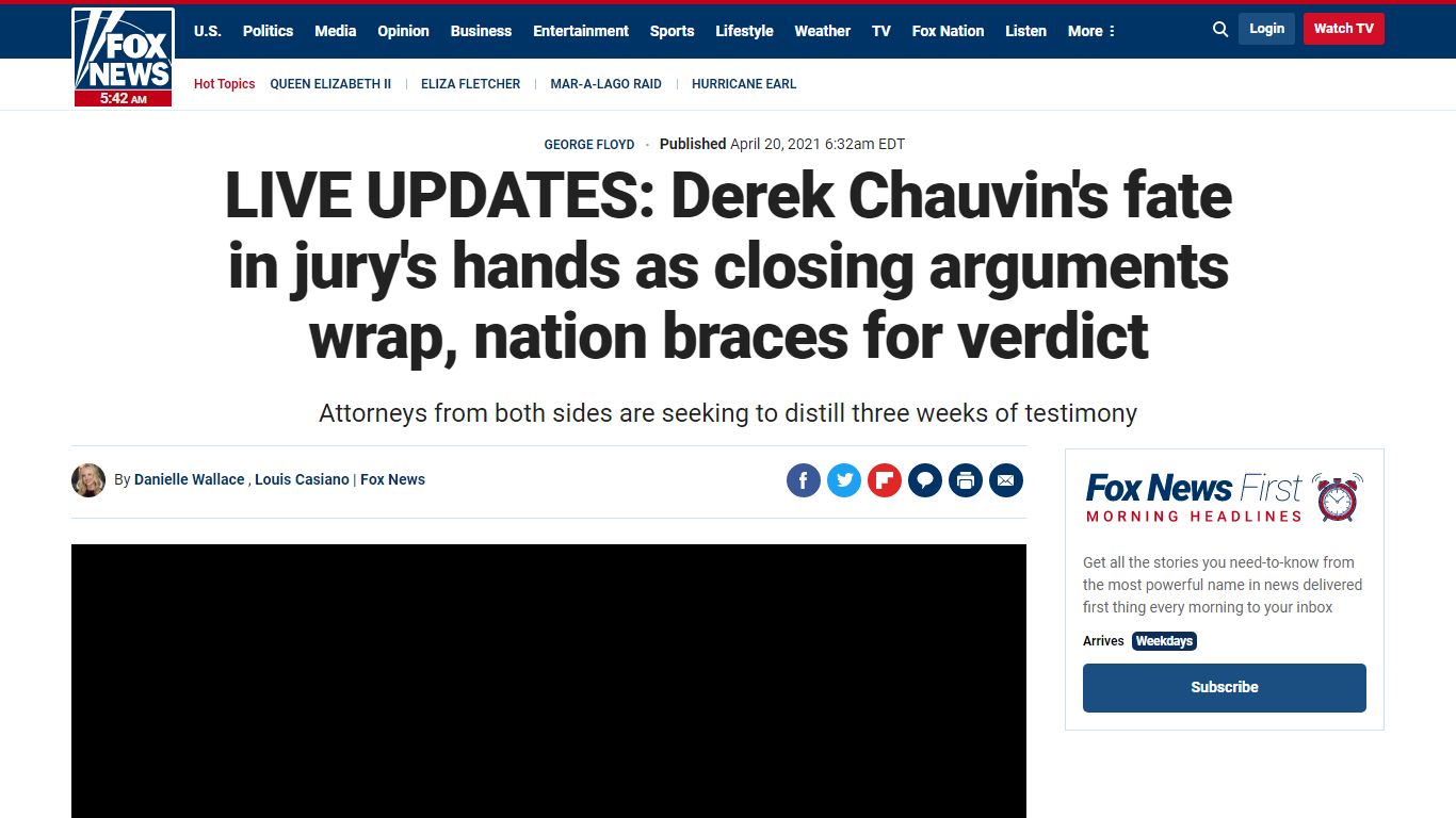 LIVE UPDATES: Derek Chauvin's fate in jury's hands as closing arguments ...
